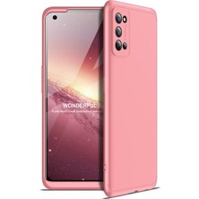 Realme 7 Pro Kılıf Htstore Zore Ays Kapak-Rose Gold