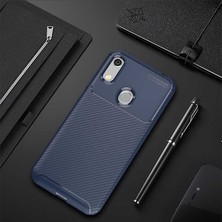 Huaewi Y6S 2019 Kılıf Htstore Zore Negro Silikon-Lacivert