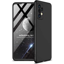Galaxy A72 Kılıf Htstore Zore Ays Kapak-Siyah