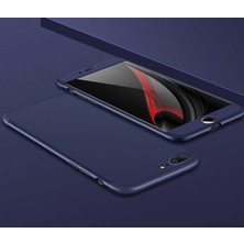 Apple iPhone 7 Plus Kılıf Htstore Zore Ays Kapak-Mavi