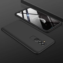 HTstore Huawei Mate 20 Lite Kılıf Htstore Zore Ays Kapak-Siyah