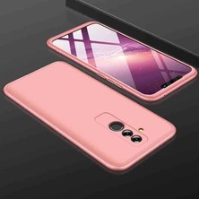 Huawei Mate 20 Lite Kılıf Htstore Zore Ays Kapak-Rose Gold