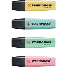 Stabilo Boss Original Pastel Işaretleme Kalem Seti 4 Renk Set 2