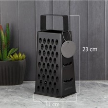 Hometarz Mutfak Rendesi 4 Taraflı Büyük Metal Rende 24 cm