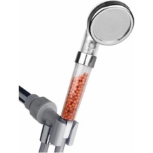 Pazariz Boncuklu Duş Başlığı Terapi Relax Duş Başlığı Spa Duş Başlığı Anyon Spa Kalsiyum Filtreli 1159