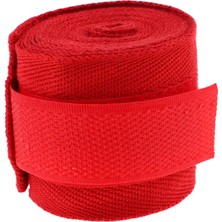 Catrne 5 cm x 2,5 M Spor Sapanlar Boks Tay Mma Taekwondo Bandaj El Sarar Pamuk Kırmızı (Yurt Dışından)