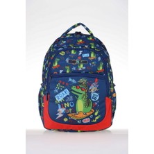 Kaukko Kids  Love Design Crocodile Okul Çantası 39X29X16 L5084