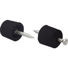 Yapı Market Plastik Raf Pimi Çivili (100 Adet) Siyah