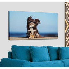 Aydın Ticaret Küçük Köpek Dekoratif Kanvas Tablo 1157