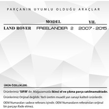 Alpha Auto Part Land Rover Freelander 2 Için Ön Arka Sunroof Tamir Seti