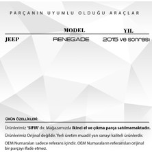 Alpha Auto Part Jeep Renegade Için Sunroof Tamir Seti