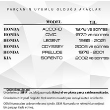 Alpha Auto Part Honda, Kia Için Çamurluk Etek Klipsi-10 Adet