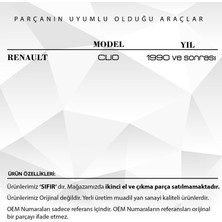 Alpha Auto Part Renault Clio Için Sunroof Arka Kaldırıcı Ayak (Uzun)