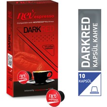 Nev Espresso Dark Red Kapsül Kahve Nespresso Uyumlu