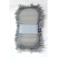 Spark 3'lü Set Mikrofiber Peluş Oto Kurulama Bezi & Yıkama Süngeri & Temizlik Eldiveni