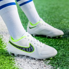 SITONG BC202070G1 Kayma Kauçuk Beyaz Yeşil Futbol Ayakkabı Tırnak Ayakkabı Spor Ayakkabı Eğitim Ayakkabı Erkek Ayakkabı (Yurt Dışından)