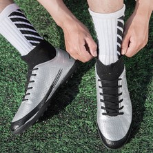 SITONG BC20X908 Şok Emici Gümüş Futbol Ayakkabı Tırnak Ayakkabı Spor Ayakkabı Eğitim Ayakkabı Erkek Ayakkabı (Yurt Dışından)