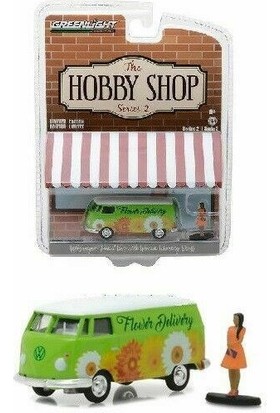 Greenlight Hobby Shop S2 Volkswagen Tbus & Women Figür 1:64