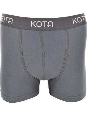 Kota Erkek Pamuk Likralı Spor Boxer (5661)