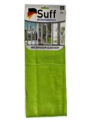 Suff Mikrofiber Cam Bezi 40x40 cm Yüksek Emicilik Özelliği ile Kolay Temizlik İçin İdeal