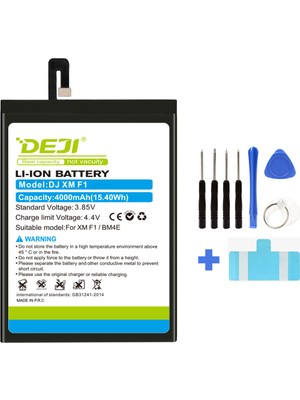 Deji Xiaomi Pocophone F1 Batarya Mucize Batarya Deji