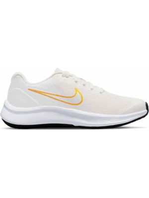 Nike Star Runner 3 (Gs) Kadın Yürüyüş Koşu Ayakkabı DA2776-010-KREM