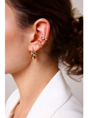 Aurrari Gold Sarmal Earcuff Set