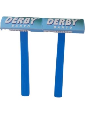 Derby Banyo Kartela Tek Bıçak Traş Bıçağı 2 Adet