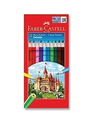 Faber-Castell 12 Renk Kuruboya Seti Renkli Boyalar ile Yaratıcılığınızı Geliştirin