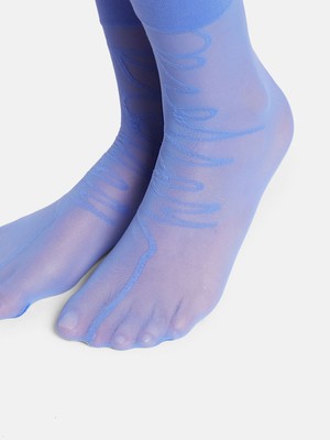 Wolford Aurora Script Socks