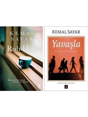 Ruh Hali - Yavaşla - 2 Kitap Set