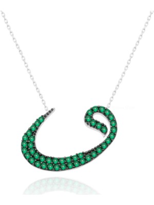 Vav 925 Ayar Gümüş Kolye