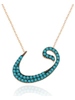 Vav 925 Ayar Gümüş Kolye