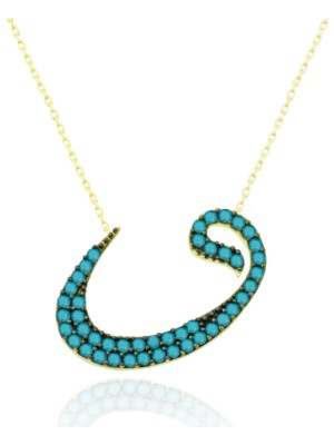 Vav 925 Ayar Gümüş Kolye