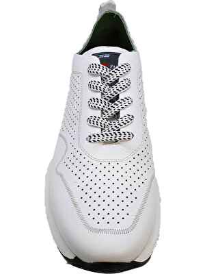 Marcomen Beyaz Iç Dış Deri Erkek Günlük Casual Ayakkabı - 15020