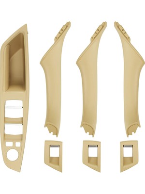 BMG Bmw F10 Bej Iç Kapı Kolu Tutamağı Set 7 Parça 51417225875