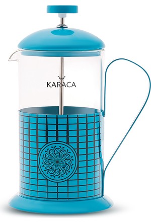 Karaca Coffee Bean French Press Black Flower 350 Ml Karaca