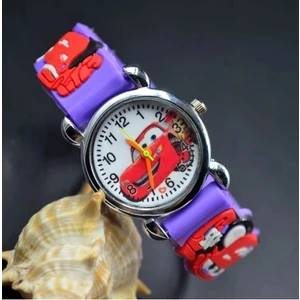 Çocuk Kol Saati Araba Kol Saati mavi