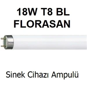 Sinek Cihazı Ampulü 18W Bl T8 Floresan Ampul 60CM