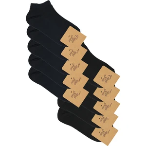 CF Colour Feet 10'lu Paket Lacivert ve Siyah Pike Örgü Patik Çorap