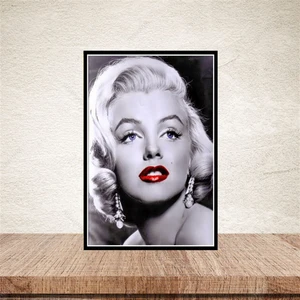 Marilyn Monroe 20-30 cm Retro Ahşap Poster