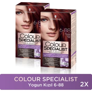 Colour Specialist Saç Boyası Yoğun Kizil 6-88 X 2 Adet