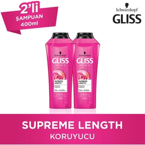 Supreme Length Şampuan 400 Ml X 2 Adet