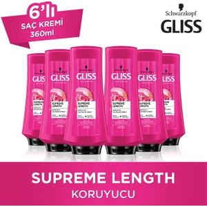 Supreme Length Saç Kremi 360 Ml X 6 Adet