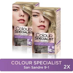 Colour Specialist Saç Boyası Sarı Sandre 9-1 X 2 Adet