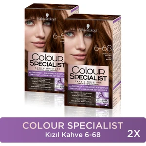 Colour Specialist Saç Boyası Kizil Kahve 6-68 X 2 Adet
