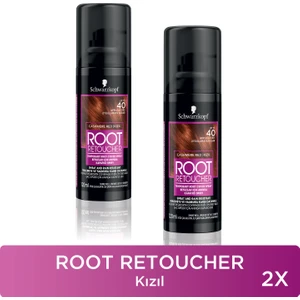 Root Retoucher  Beyazları Anında Kapatan Sprey Boya Kızıl 120 Ml X 2 Adet
