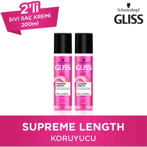 Supreme Length Sıvı Saç Kremi 200 Ml X 2 Adet