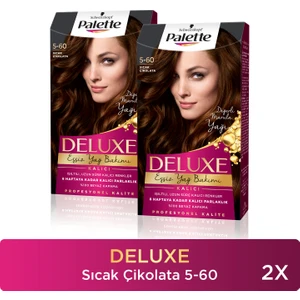 Deluxe Saç Boyası 5-60 Sicak Çikolata X 2 Adet