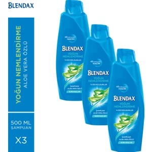 Aloe Vera Özlü Şampuan 500 Mlx 3 Adet